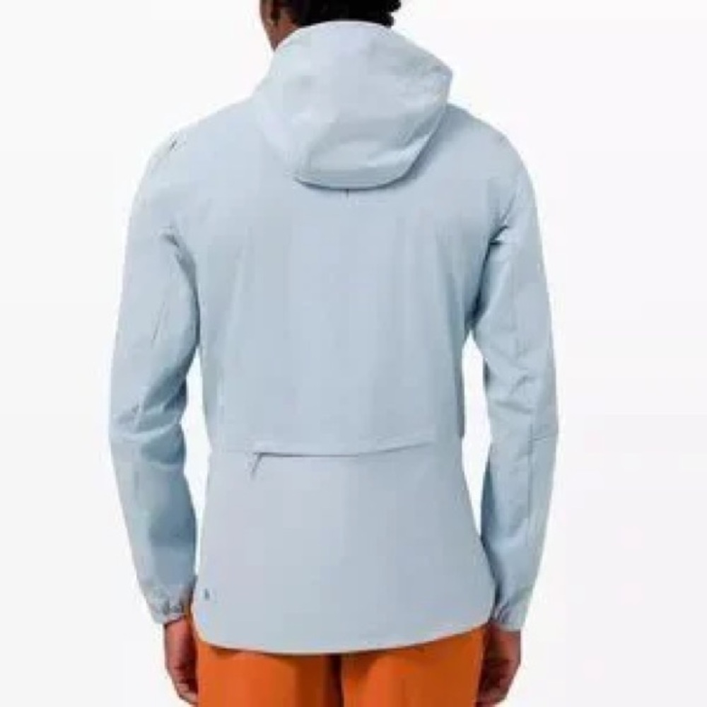 Lululemon Warp Light Jacket Packable Light Blue - Picture 3 of 6